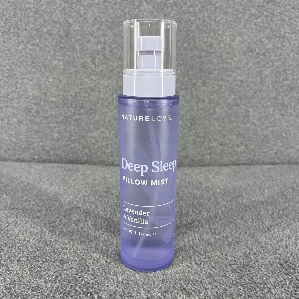 Nature Love Aromatherapy Pillow Mist Room Spray DEEP SLEEP Lavender Vanilla 6 oz